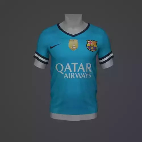 barcelona Football Jersey T-Shirt - Soccer Kit