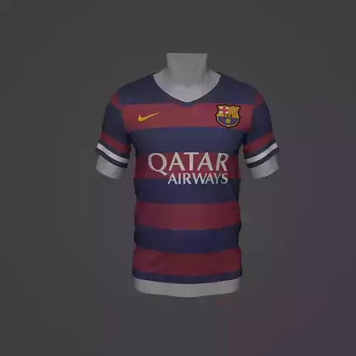 barcelona Football Jersey T-Shirt - Soccer Kit