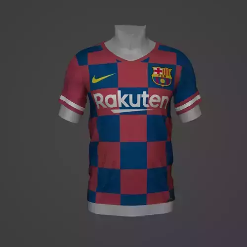 barcelona Football Jersey T-Shirt - Soccer Kit