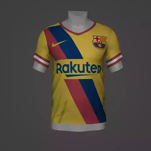 barcelona Football Jersey T-Shirt - Soccer Kit