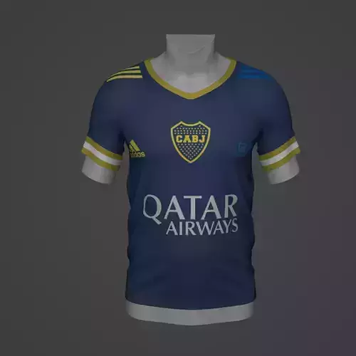 Boca Juniors Football Jersey T-Shirt - Soccer Kit
