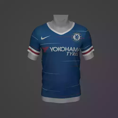 chelsea Football Jersey T-Shirt - Soccer Kit