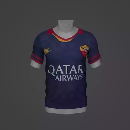 roma Football Jersey T-Shirt - Soccer Kit