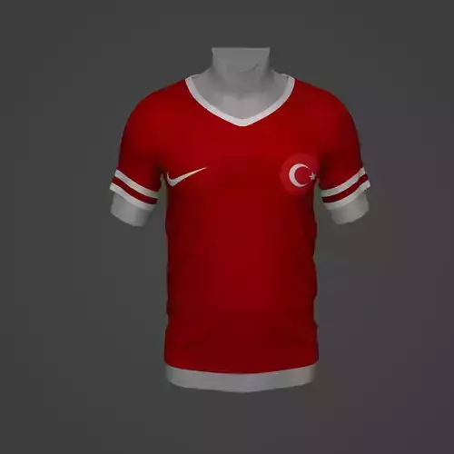 turkey Football Jersey T-Shirt - Soccer Kit
