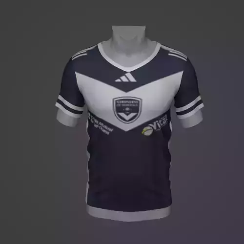 Bordeaux Football Jersey T-Shirt - Soccer Kit