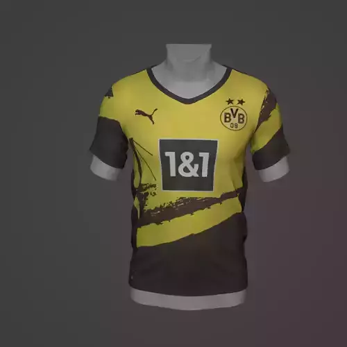Borussia Dortmund Football Jersey T-Shirt - Soccer Kit