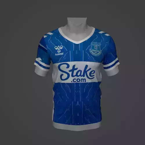 Everton Football Jersey T-Shirt - Soccer Kit