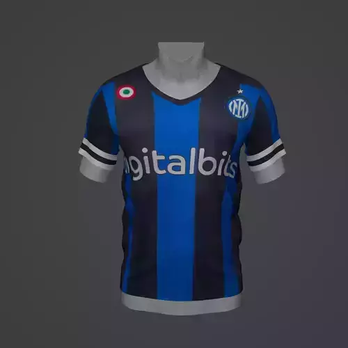 Inter Football Jersey T-Shirt - Soccer Kit