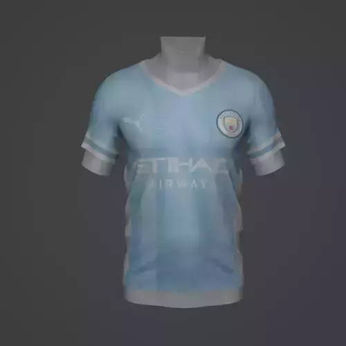 Manchester City Football Jersey T-Shirt - Soccer Kit