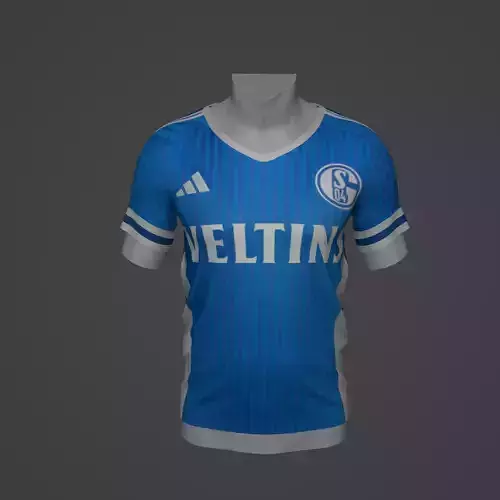 Schalke 04 Football Jersey T-Shirt - Soccer Kit