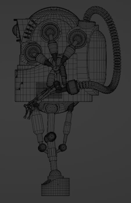 Little Robot 3D model_3