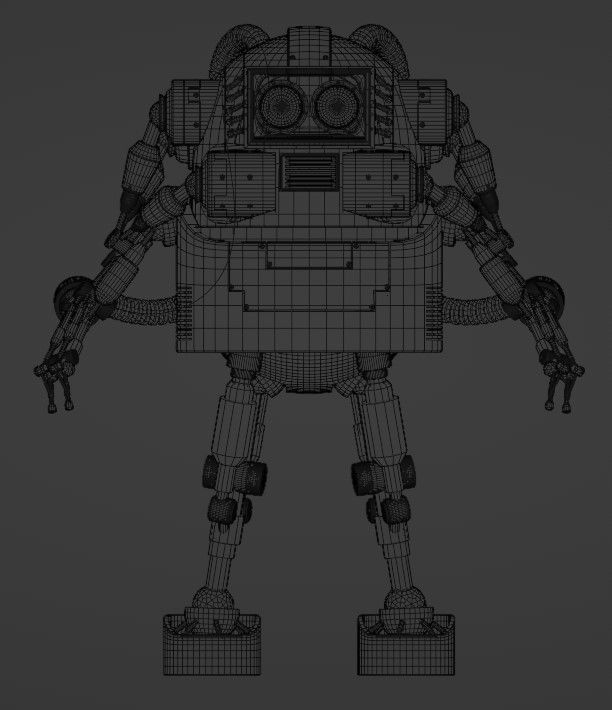 Little Robot 3D model_2