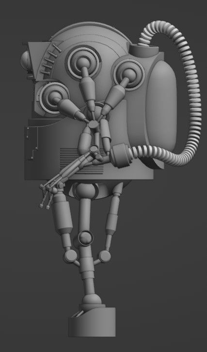 Little Robot 3D model_7
