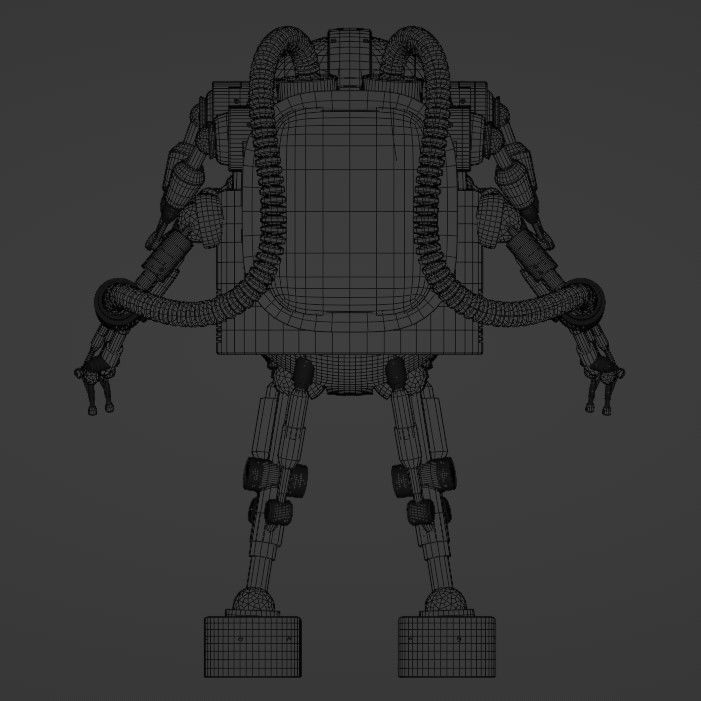 Little Robot 3D model_4