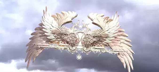 Seraphim Time Sculpture Wing