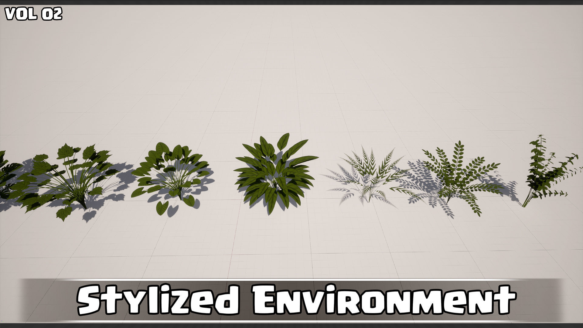 Stylized Environment Game Ready VOL02 Low-poly 3D model_16