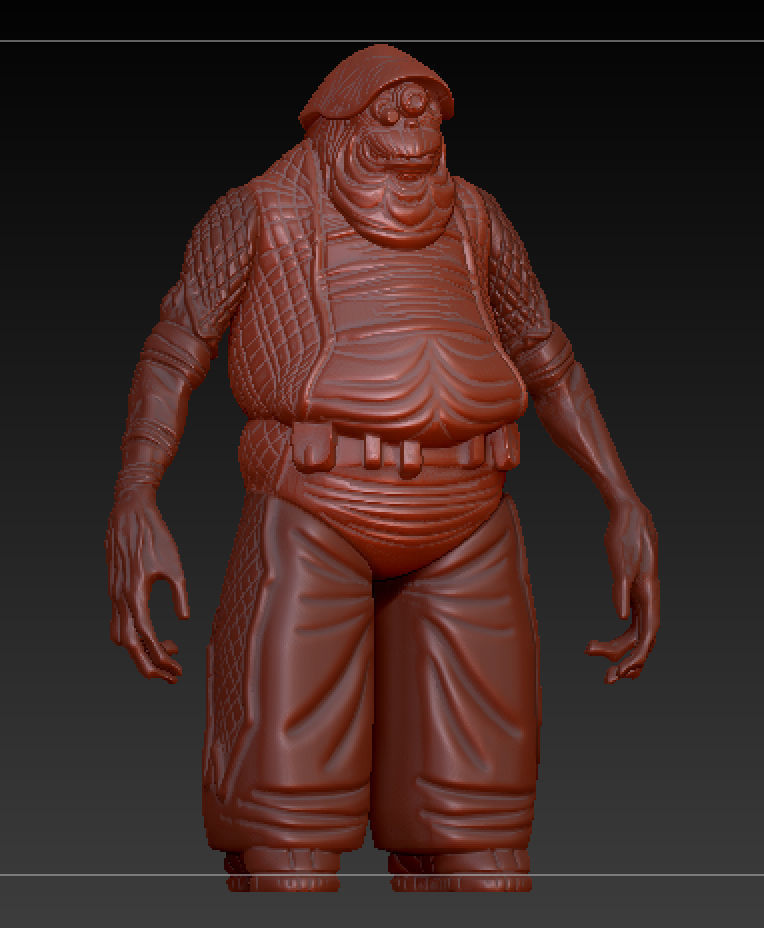 Dewi Pamular and Fredi  Pamular ANDOR star wars  for 3 75 inch 3D print model_6