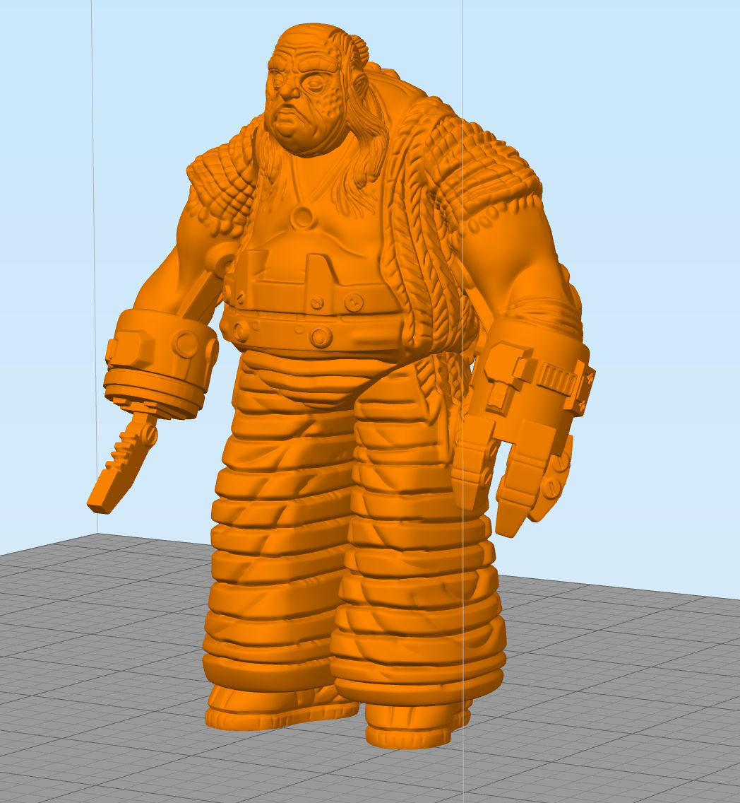 Dewi Pamular and Fredi  Pamular ANDOR star wars  for 3 75 inch 3D print model_7