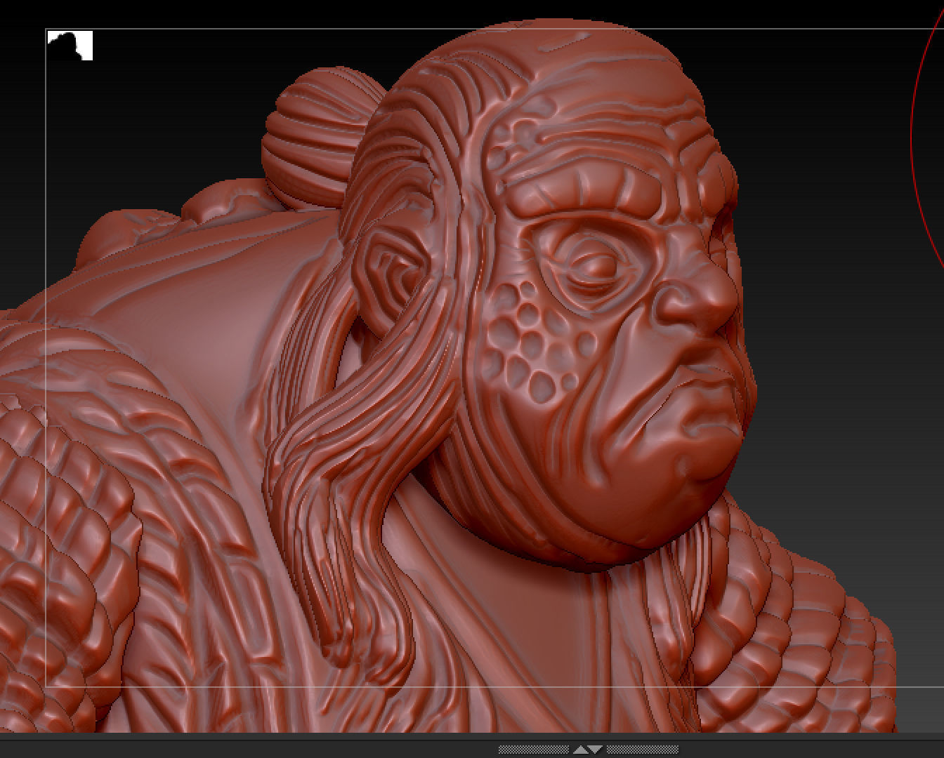 Dewi Pamular and Fredi  Pamular ANDOR star wars  for 3 75 inch 3D print model_9