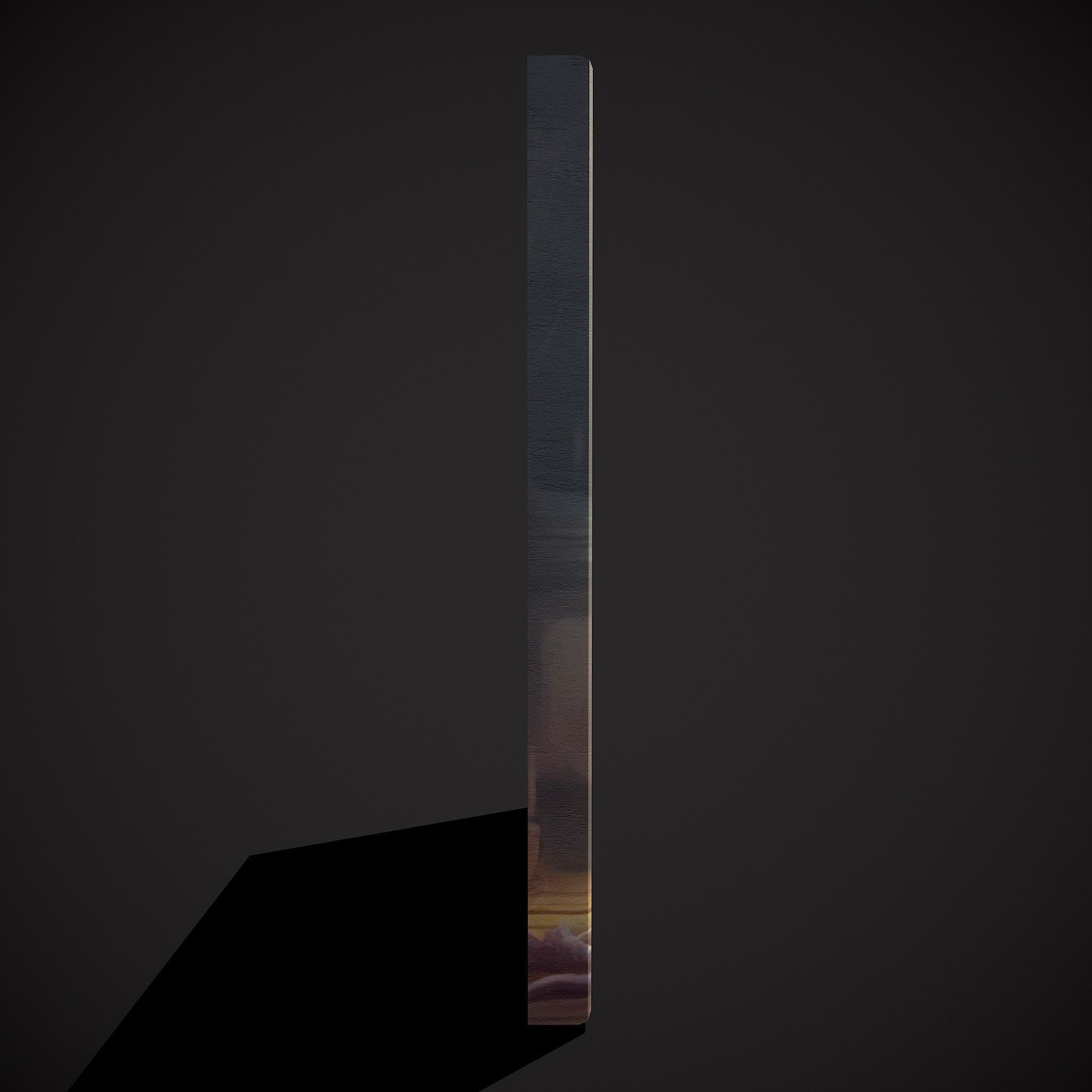 Squid in a Jar Painting Low-poly 3D model_7