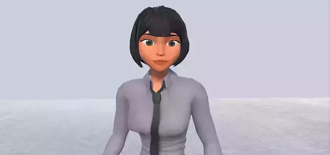 female casual avatar 12 