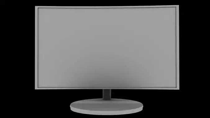 MONITOR Free low-poly 3D model