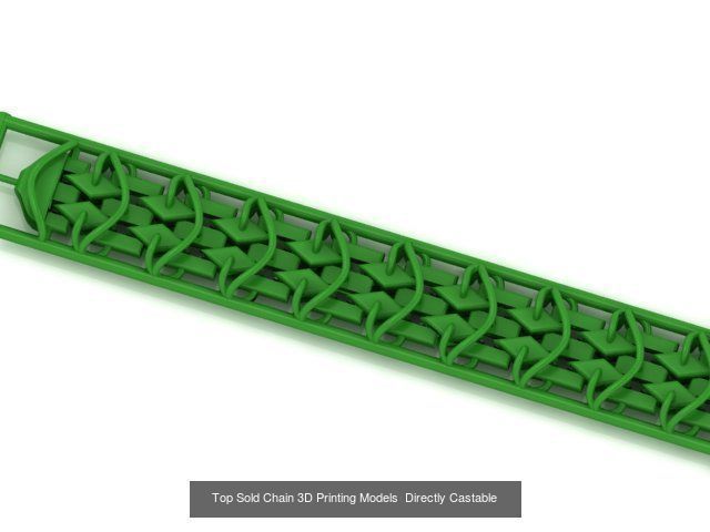 3d printed chain Model  33 highly sold unique chain link 3D Model Collection_15
