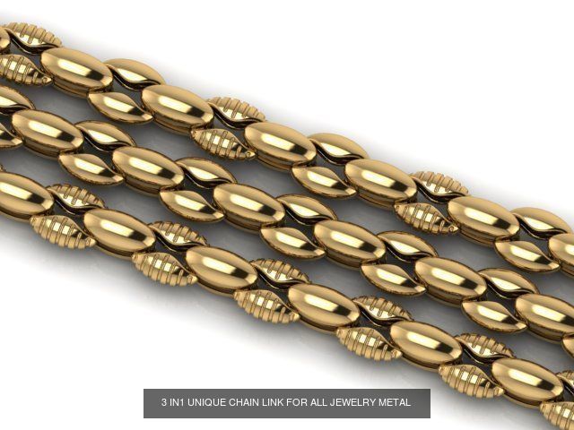 3d printed chain Model  33 highly sold unique chain link 3D Model Collection_10
