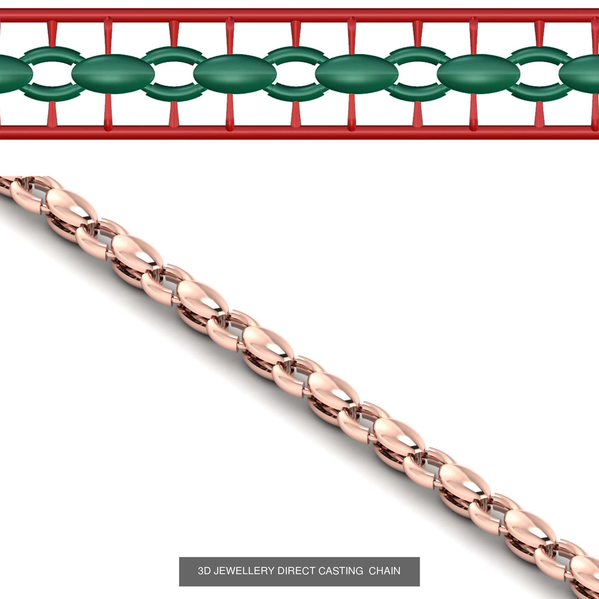 3d printed chain Model  33 highly sold unique chain link 3D Model Collection_21