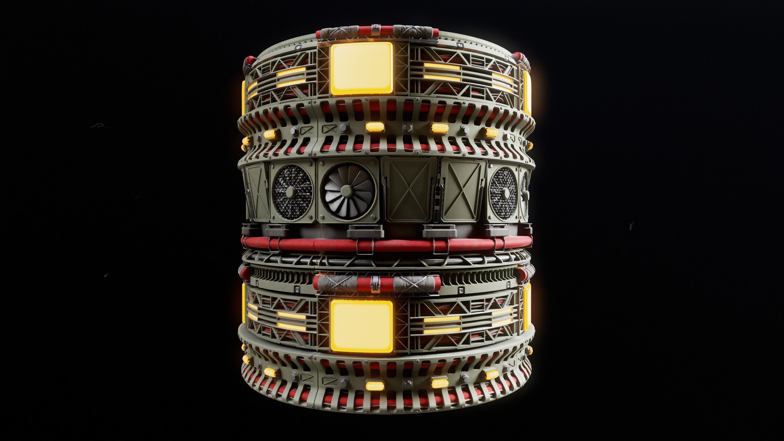 Sci fi Industrial Trimsheet Vol 1 Texture_6