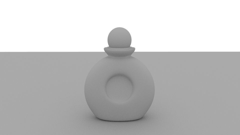 Perfume Bottle Free low-poly 3D model_1