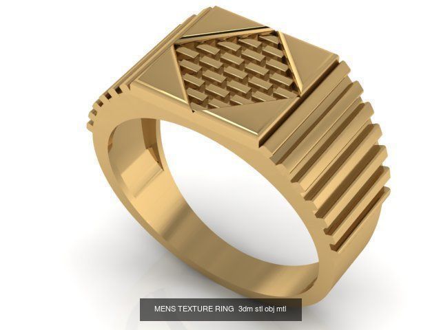 38 design unique highly sold gents groom ring 3D Model Collection_12