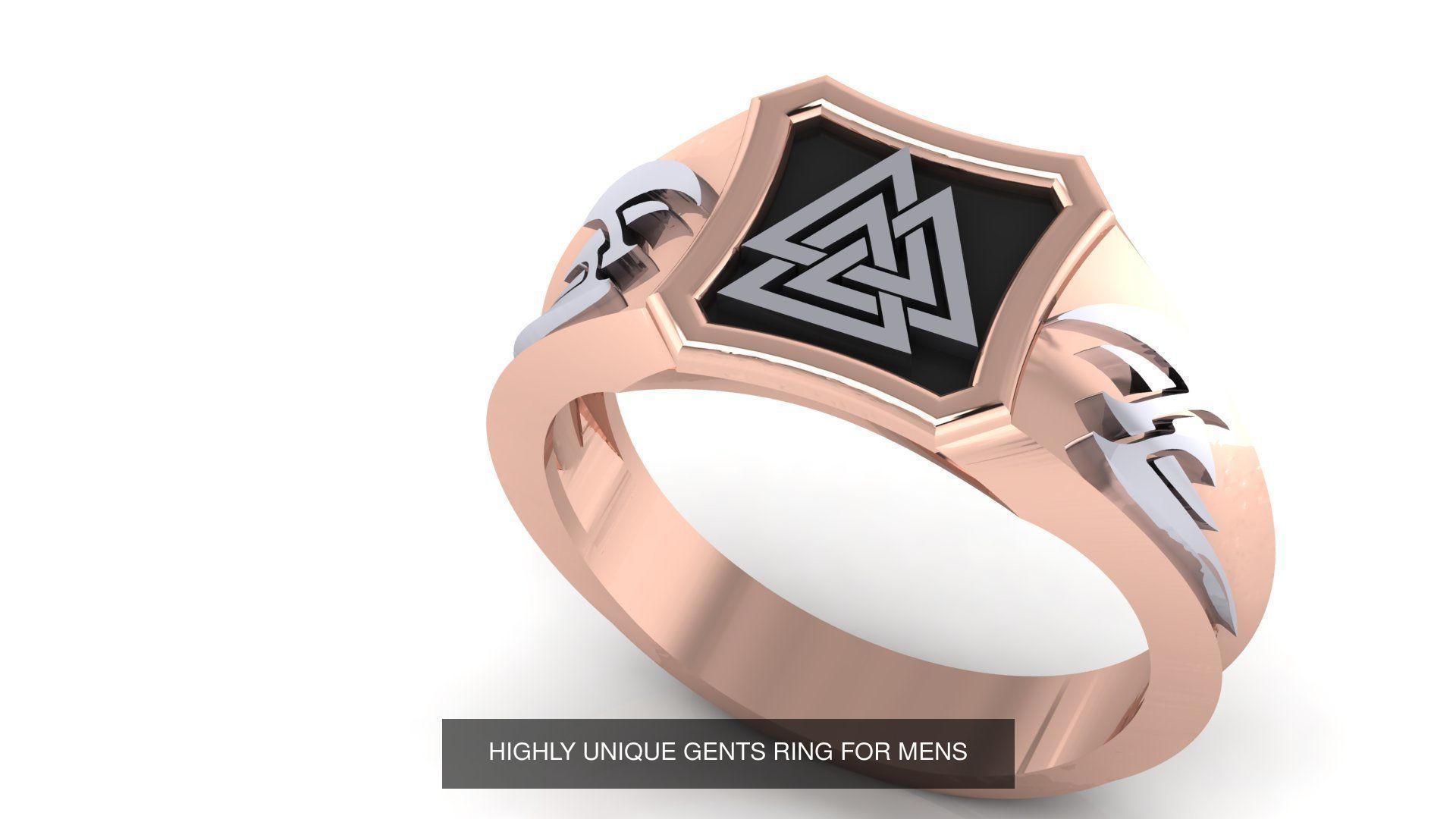 38 design unique highly sold gents groom ring 3D Model Collection_9
