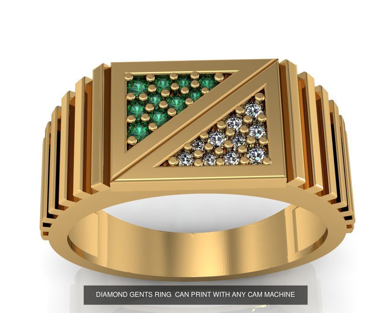 38 design unique highly sold gents groom ring 3D Model Collection_5