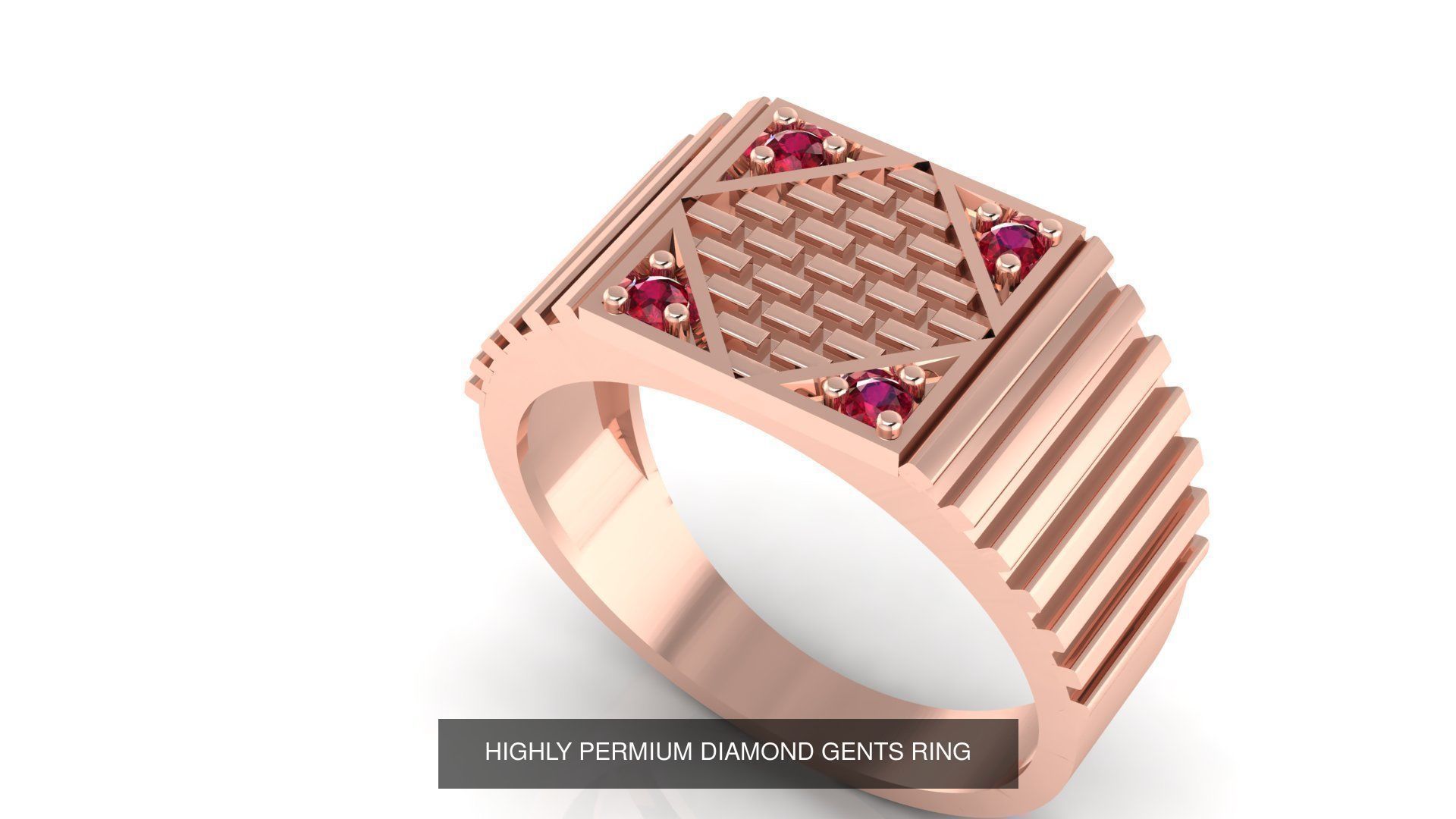 38 design unique highly sold gents groom ring 3D Model Collection_13