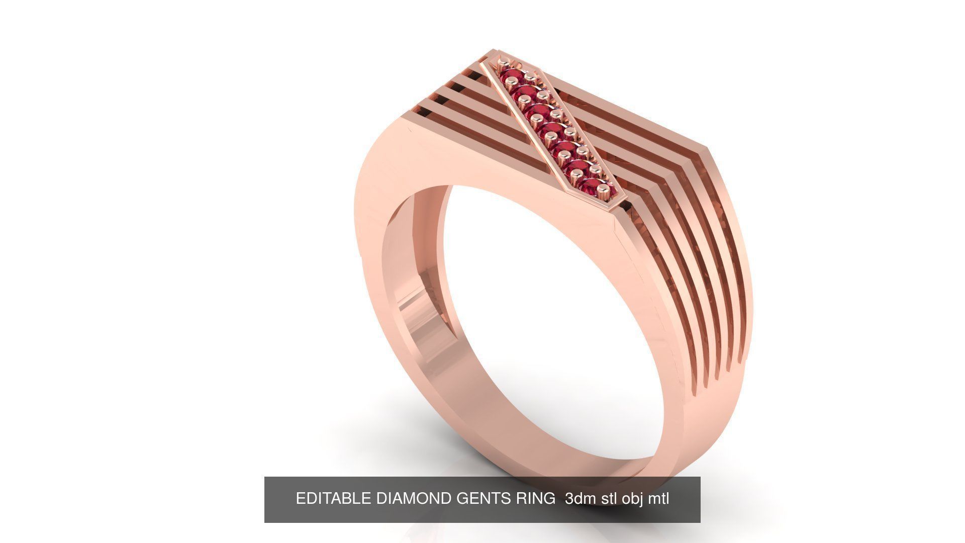38 design unique highly sold gents groom ring 3D Model Collection_21