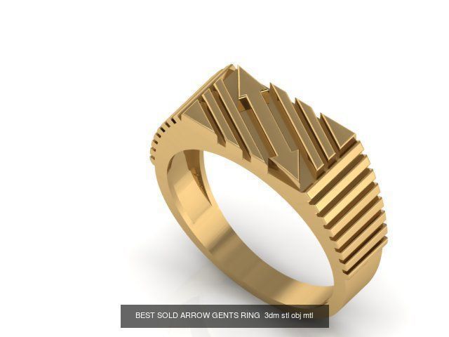 38 design unique highly sold gents groom ring 3D Model Collection_17