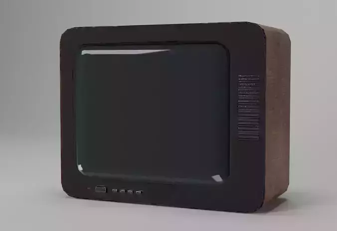 old Soviet TV