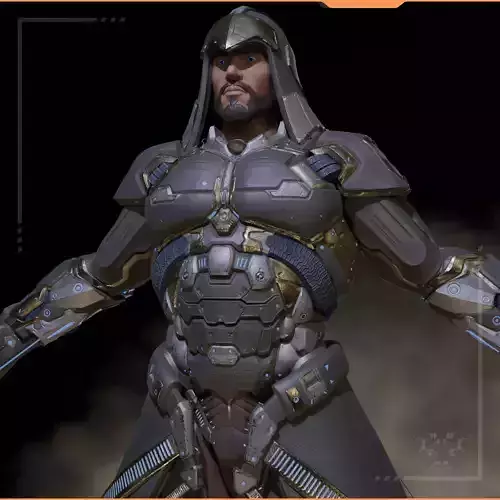 Cyberpunk Assassin 3D print model