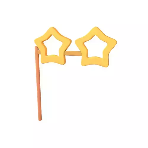 Carnival Mask with Star Shaped v1 001