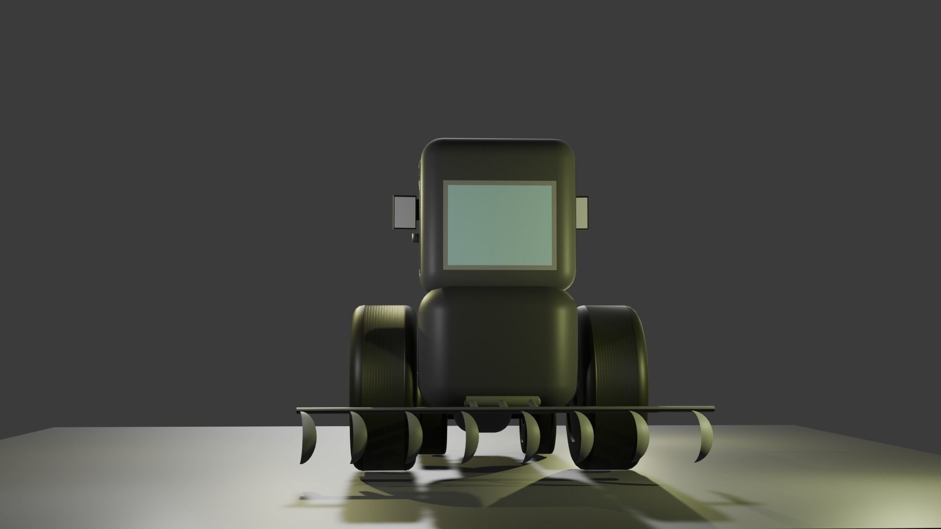tractor 3d 3D model_2