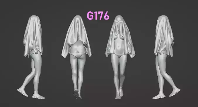 GIRL 176  SCALE 164  3D PRINT MODEL 3D print model