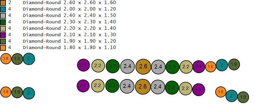 Light ring with Gem Free 3D print model_1