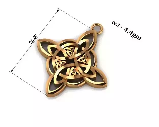 Irish Celtic Knot Pendant