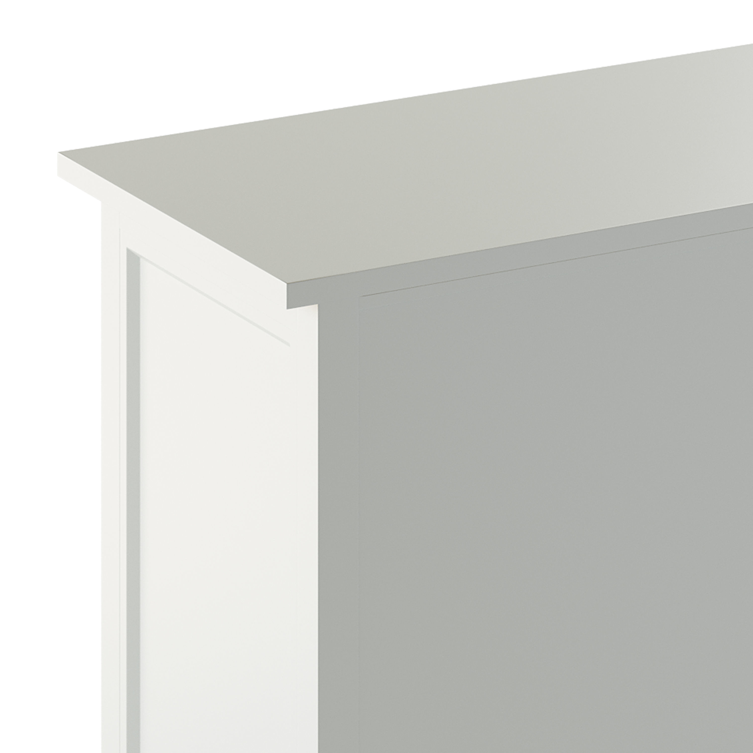 Harbor Grey 5-Drawer Chest 3D model_11