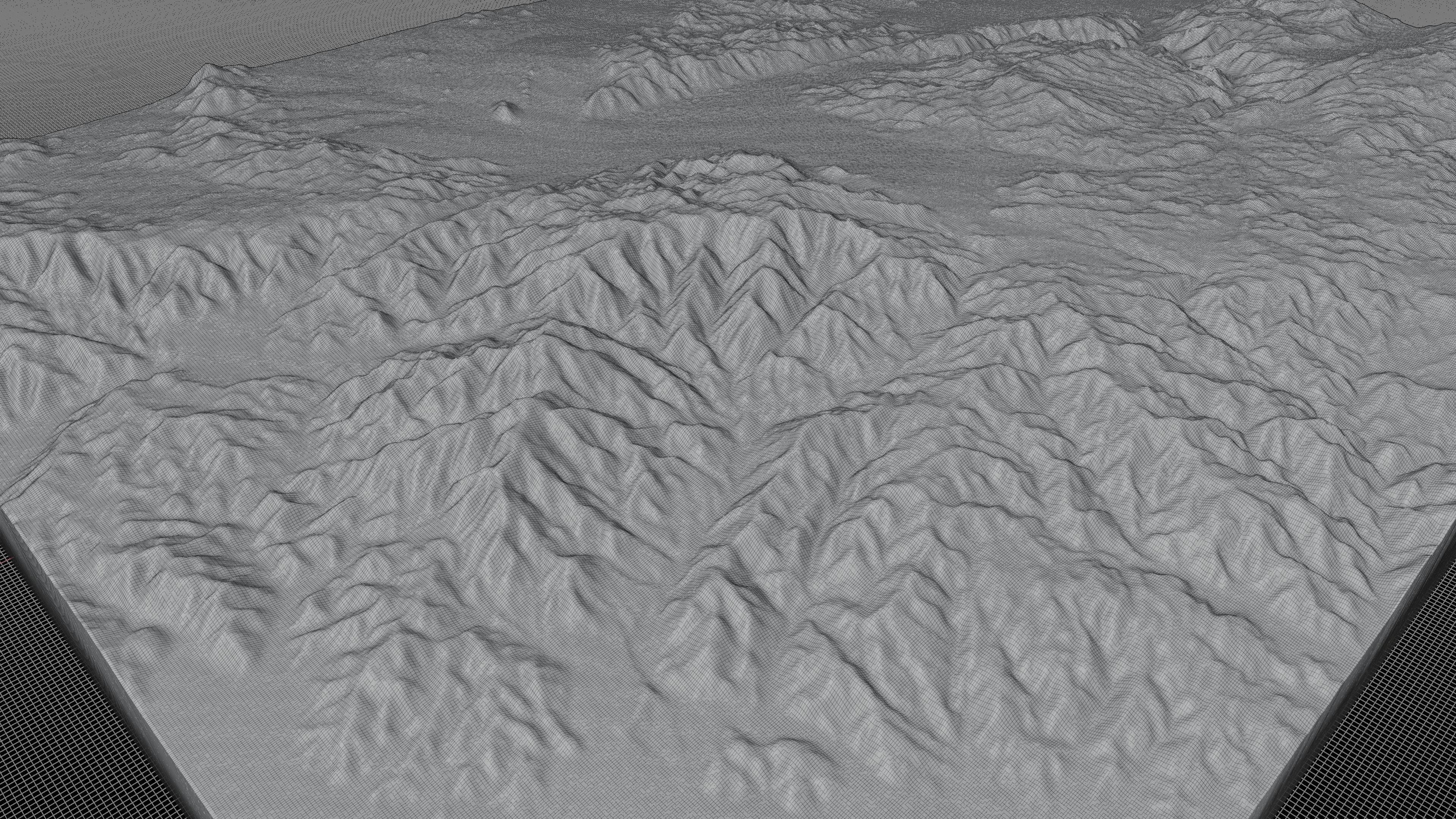 Joshua Tree National Park 3d model terrain 3D model_13