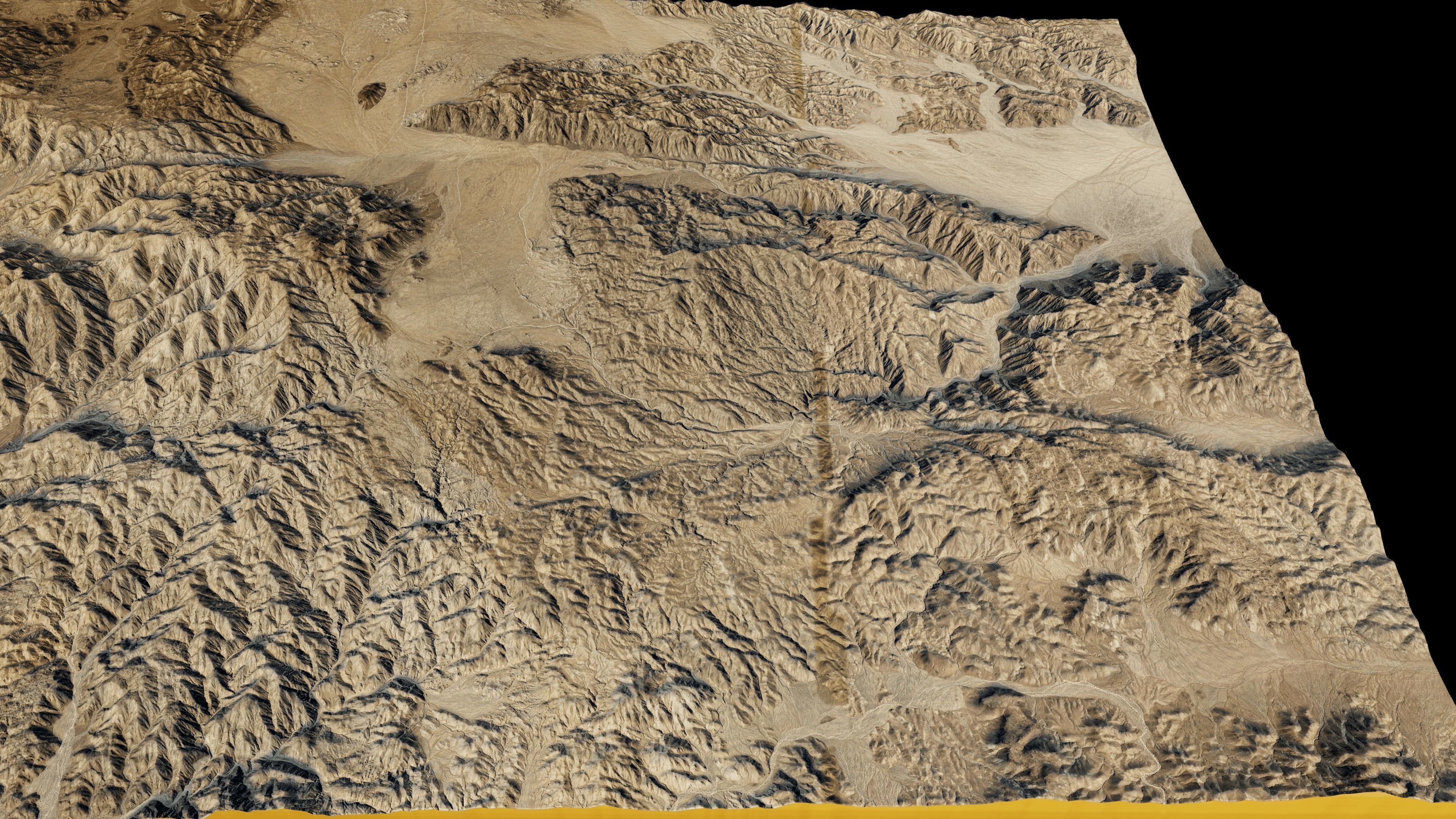 Joshua Tree National Park 3d model terrain 3D model_12