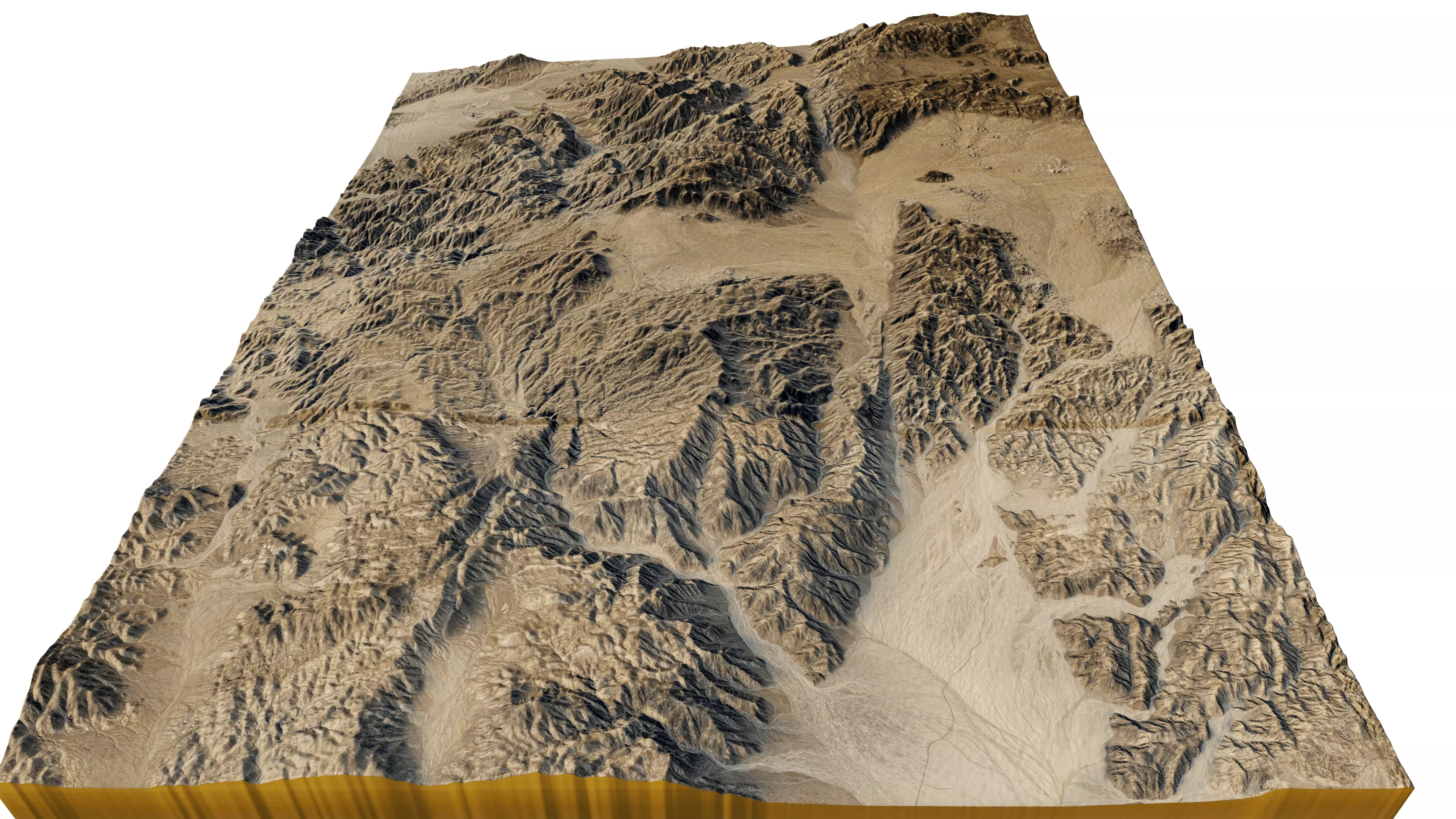 Joshua Tree National Park 3d model terrain 3D model_0