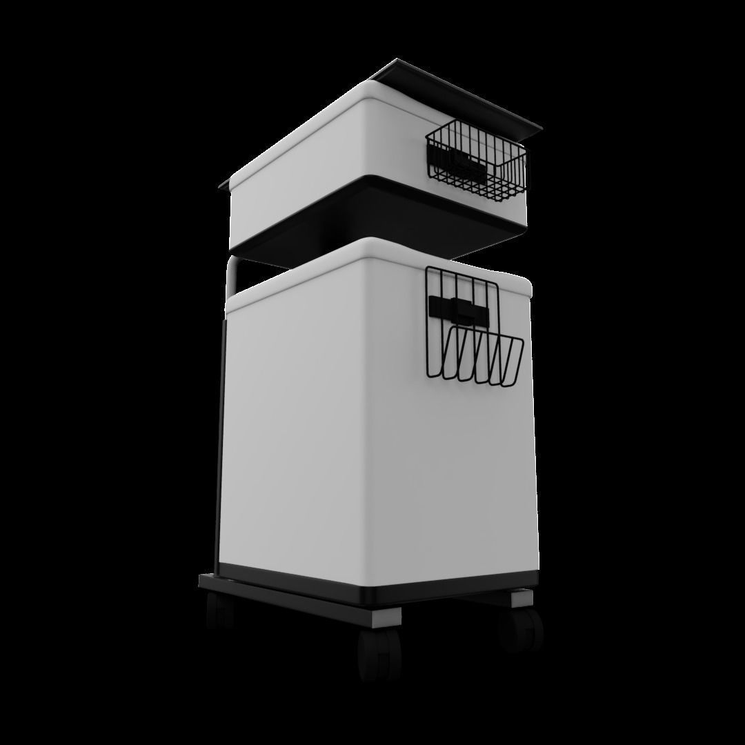 Medical Equipment Trey Low-poly 3D model_3