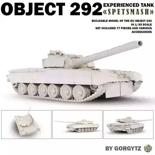 OBJECT 292 3D print model